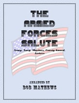 The Armed Forces Salute Orchestra sheet music cover